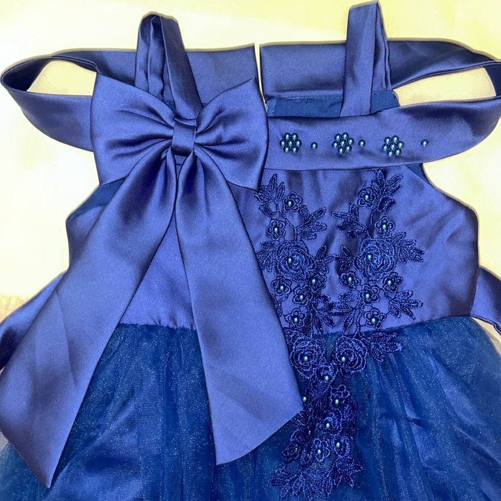 Blue gown
